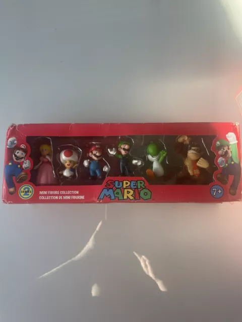 6Pcs Super Mario Bros PVC Action Figures