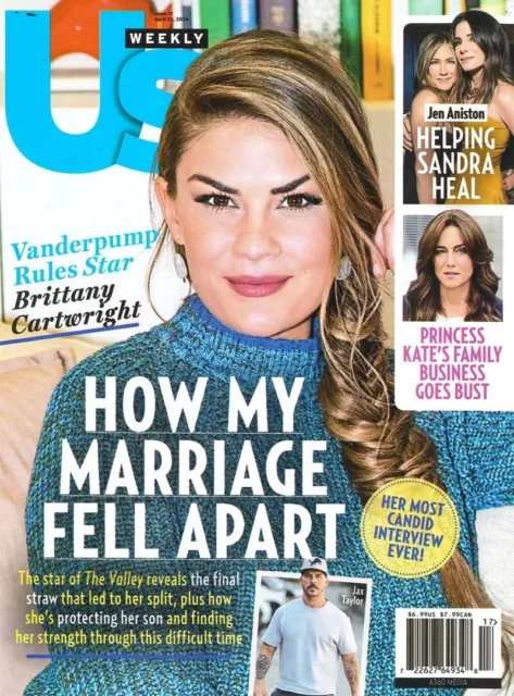 US WEEKLY MAGAZINE - APRIL 22, 2024 - BRITTANY CARTWRIGHT (Cover)