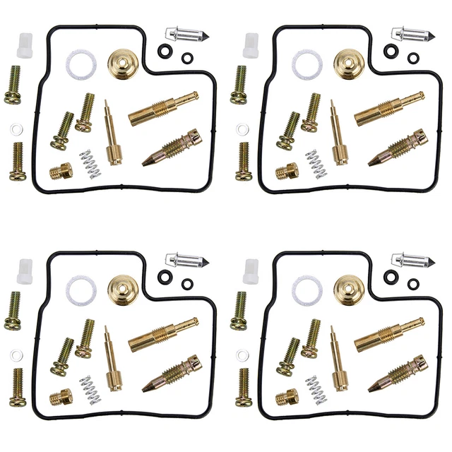 4x Carburetor Repair Kit Air Screw Fit for Honda NT650 Hawk GT650 1988-91 ho