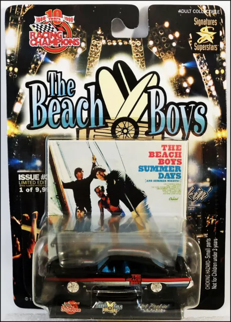 The Beach Boys Summer Days Pontiac GTO Hot Rockin' Die Cast Car Racing Champions