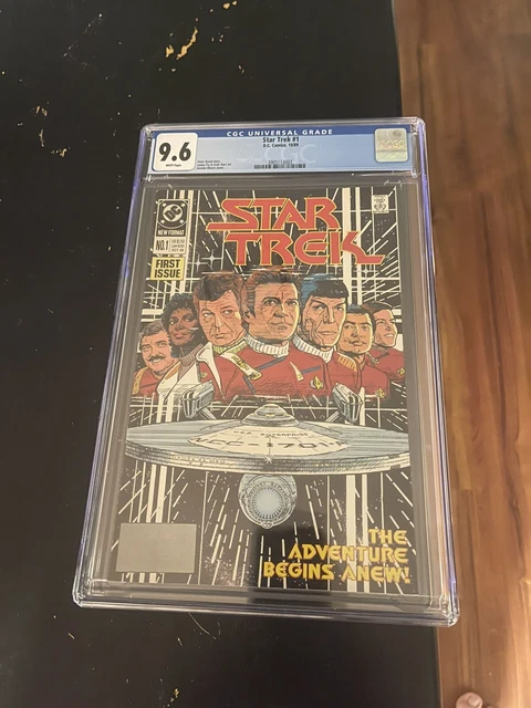 Star Trek #1 CGC 9.6 (1989) Key 1st Issue And Second Issue DC Comics