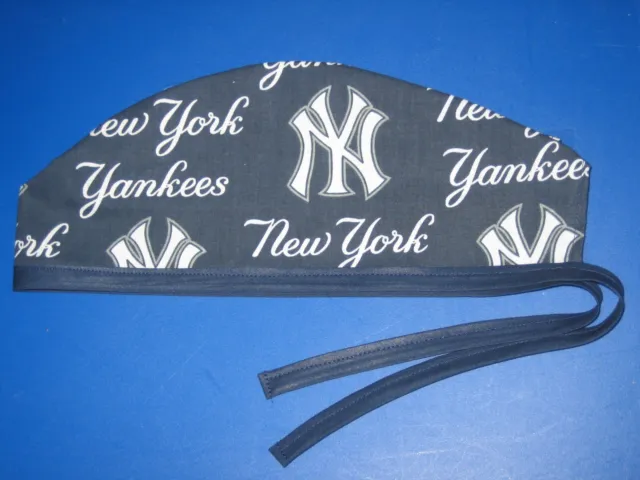 Surgical Scrub Hats/Cap   New York Yankees   dark blue
