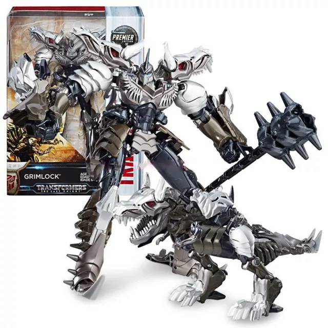 Figura de acción Hasbro Transformers Grimlock Premier Last Knight oficial de lujo