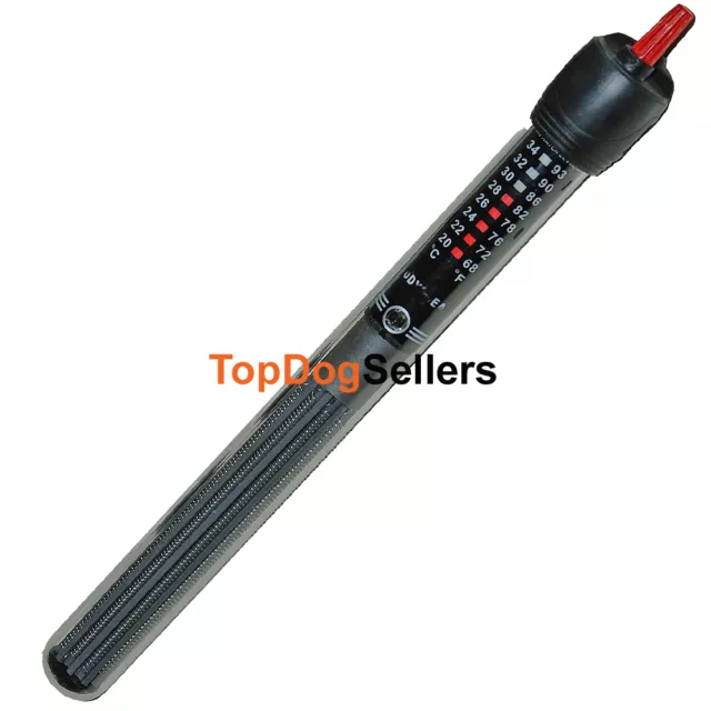 Heater 50W 50 Watts Aquarium Fish Tank Submersible 10 16 G Freshwater Saltwater