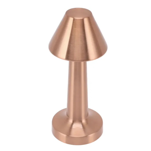 (Rose Gold)Lampe De Table LED 3W 3 Couleurs Dimming USB Rechargeable Cordless OB