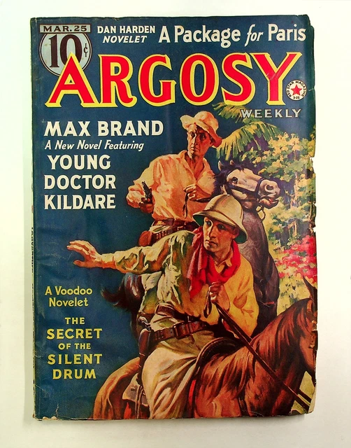 Argosy Part 4: Argosy Weekly Mar 25 1939 VG- 3.5
