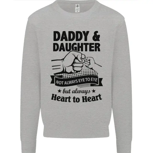 Daddy and Daughter Funny Fathers Day Mens Sweatshirt Jumper