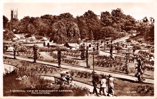 R330793 Folkestone. A General View of Kingsnorth Gardens. Lansdowne Production.