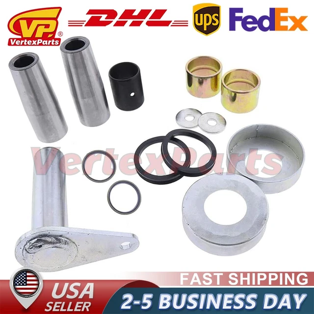 fits Bobcat Bobtach Pivot Pin Bush Bucket End Kit 7135590 6730997 S510 S530 S550