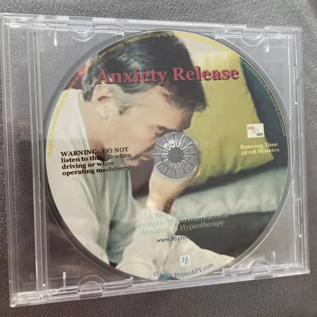 Anxiety Release Self Hypnosis Hypnotherapy Hypnosis CD