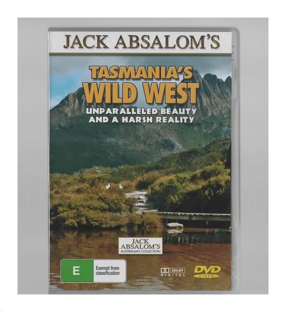 JACK ABSALOM'S TASMANIA'A Wild West DVD (PAL ALL Regions) Very Good