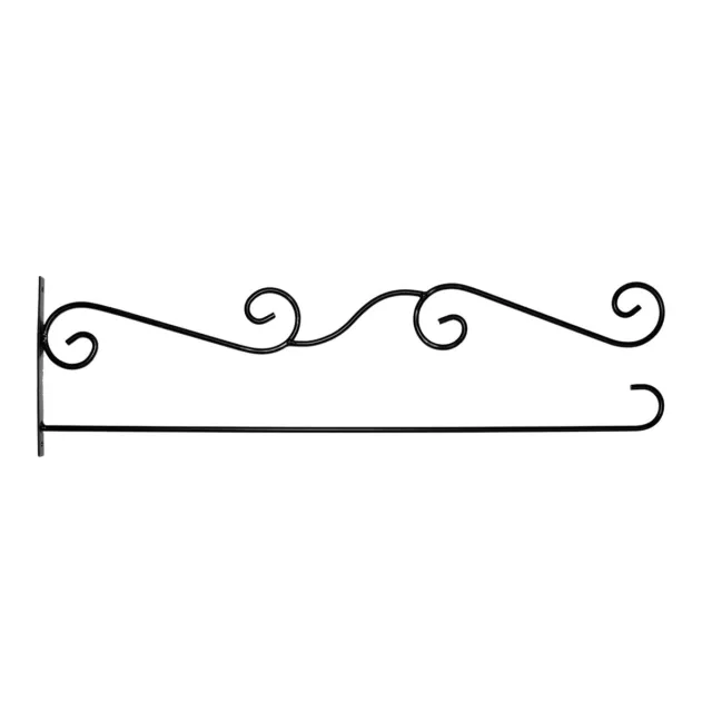 Wrought Iron House Flag Wall Bracket / Holder Briarwood Lane