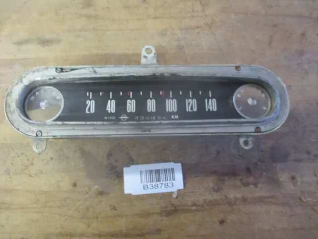 Opel Kadett A Tacho Tachometer 140 Kombiinstrument Speedometer Motometer W650