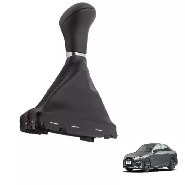 Neu Leder Schaltknauf Automatik Schaltsack für Audi A3 A4 A5 A6 Q5 Q7 4G1713139