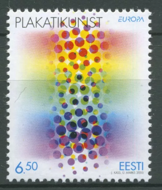 Estland 2003 Europa CEPT Plakate 463 postfrisch