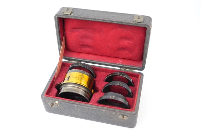 Objectif Vintage Darlot à Combinaisons – ≈150-180 Mm – Optique Ancienne (Occasion)
