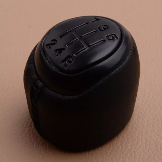 Black Top 5 Speed Manual Gear Shift Knob Head New Fit For SAAB 9-3 03-12 1