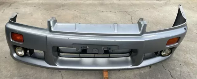 JDM Nissan Skyline R34 GTT OEM rear bumper with signal & fog lights JDM Nissan Skyline R34 GTT OEM rear bumper with signal & fog lights
