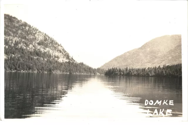 Vintage Postcard Domke Lake WASHINGTON