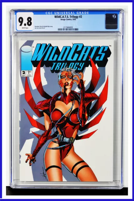 WildC.A.T.S. Trilogy #2 CGC Graded 9.8 Image September 1993 Comic Book