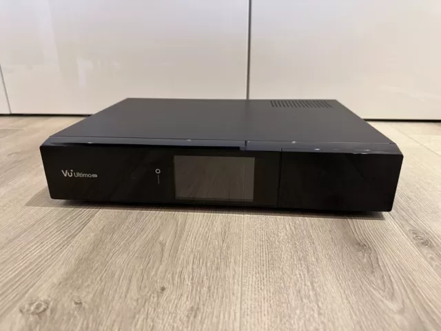 VU+ Ultimo 4K Receiver - DVB-C FBC + 4TB HDD