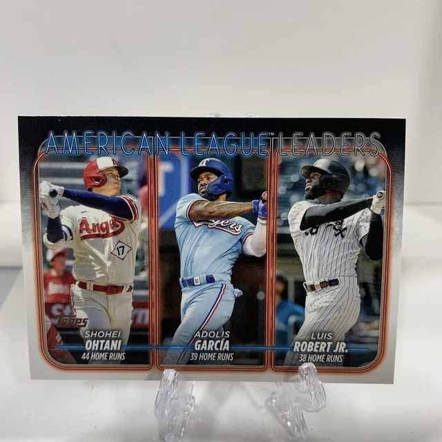 2024 TOPPS SERIES 1 Shohei Ohtani Adolis Garcia Luis Robert 179 HR
