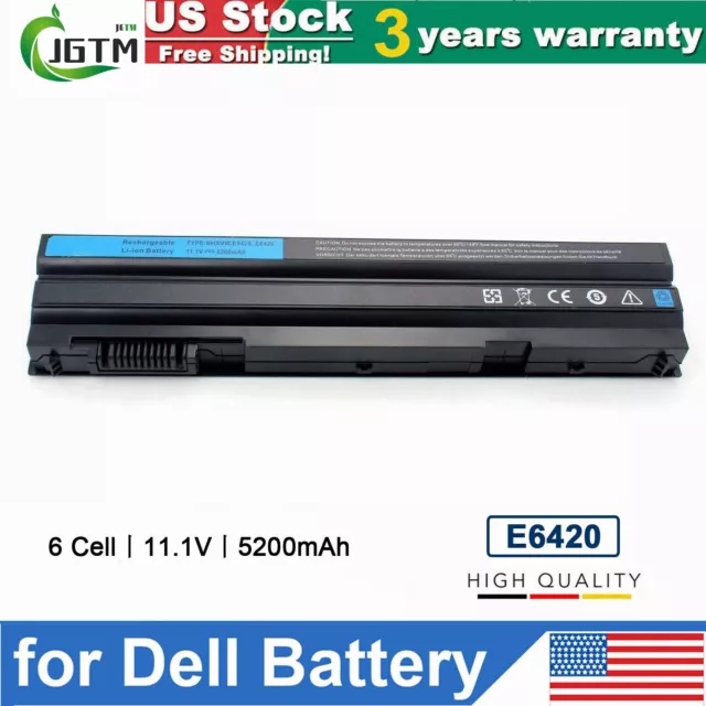 E6420 Battery For Dell Latitude E6440 E5430 E5520 E5530 E6430 E6520 E6540 T54FJ