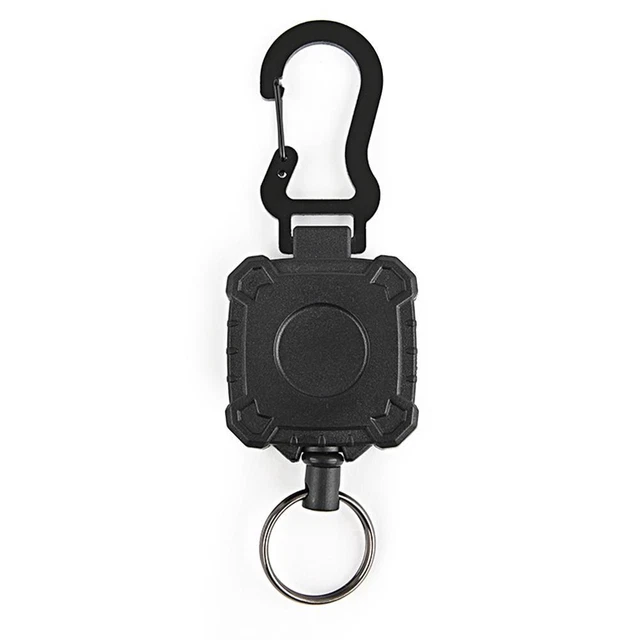 Wire Rope Outdoor Key Ring Camping Retractable Key Chain (Deformation)