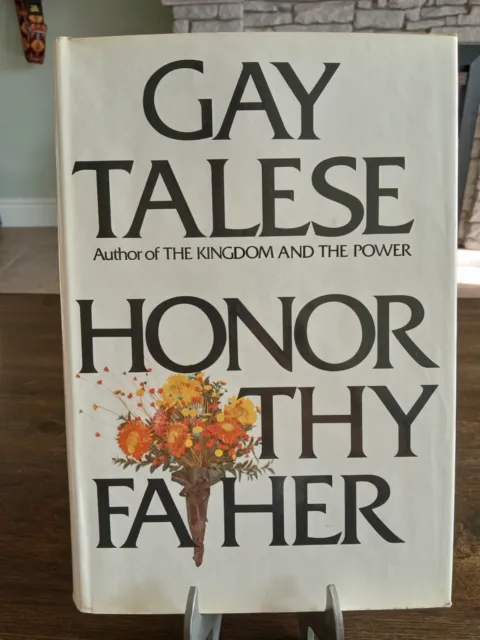 1971 Honor Thy Father By Gay Talese - First Printing - Very Good