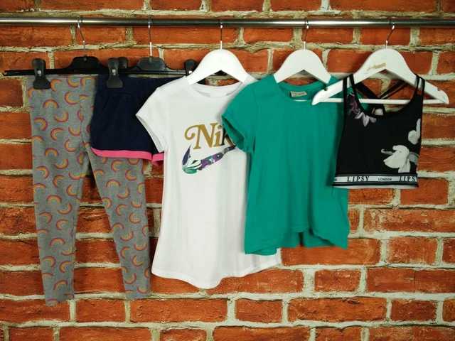 Girls Bundle Age 4-5 Years Next Nike Lipsy Active Set Top Leggings Shorts 110Cm