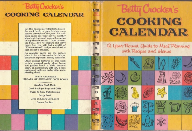 Cooking. Calendar COOKING CALENDAR: A Year-Round Guide to Meal Planning with Recipes and ...