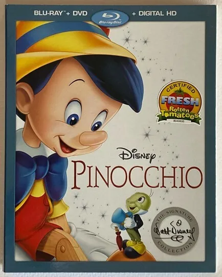 Pinocchio - Walt Disney Signature Collection - Blu-Ray + DVD