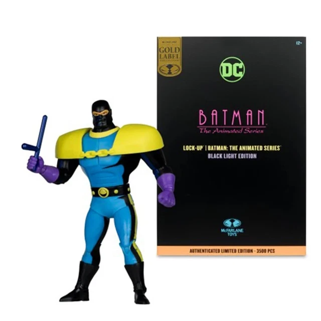 FIGURA DE ACCIÓN DC COMICS 8 CMS MR FREEZE BLACK LIGHT