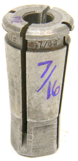 Universal Engineering Acura Tap Collet 1/2" Capacity 15846  Size 7/16  .4375