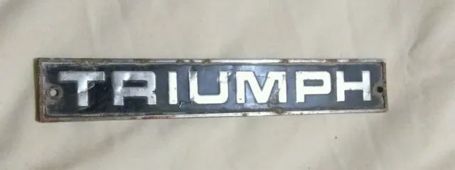 Ricambi auto d'epoca distintivo auto Triumph parte JRG n. 88627565