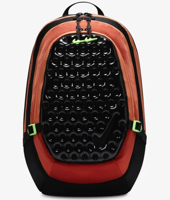NEW with Tag.  Nike Air Max Backpack. 17L, Unisex. Rugged Orange/Lime Blast.