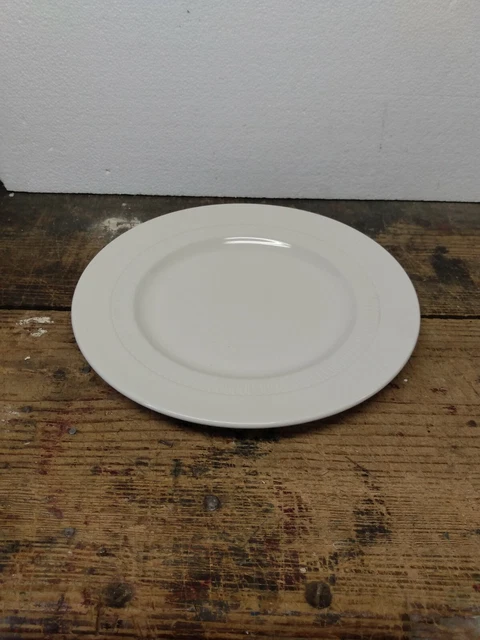 Vintage Syracuse China Restaurant White 10 1/2" Dinner Plate (2 Avail) LOW SHIP