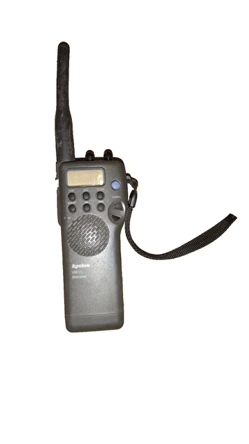 Radio VHF Marine Apelco VXL501 Portable – Vintage, Testée Et Fonctionne
