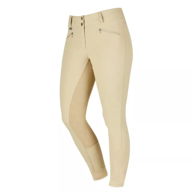 Dublin Supa Shape It Performance Vollsitzhosen beige AUSVERKAUF