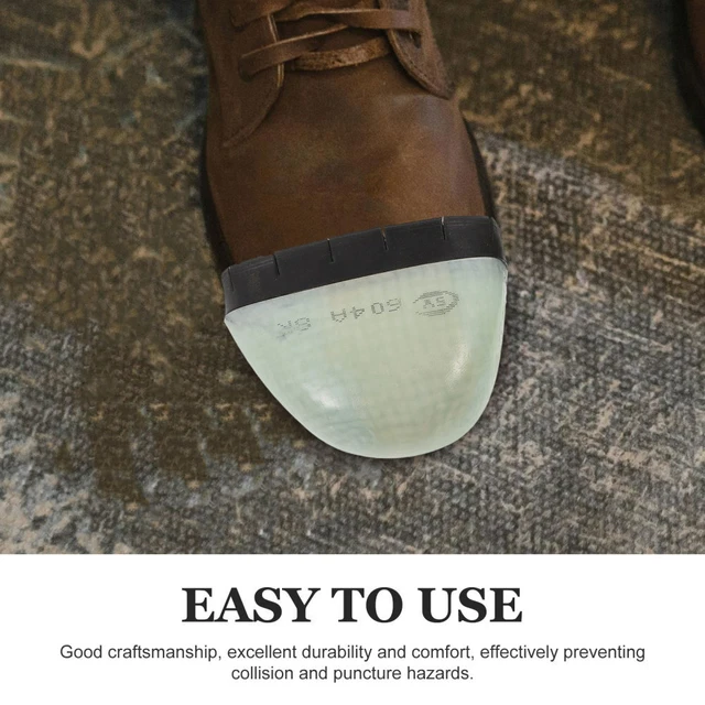 TOE WORK SHOES Cover Caps Safety Footwear Guard Steel Inserts Man Men