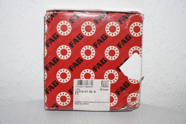 Cuscinetto radiale a rulli cilindrici FAG ref. NJ220 E XL M1 Rubix Cuscinetto radiale a rulli cilindrici FAG ref. NJ220 E XL M1 Rubix