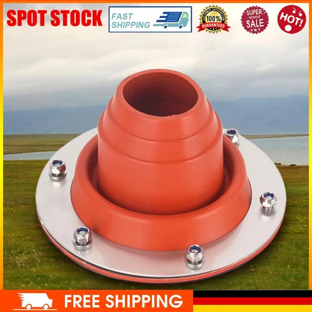 Stove Jack Kit Heat Resistant Tent Flue Flashing Kit Outdoor Camping Accessories