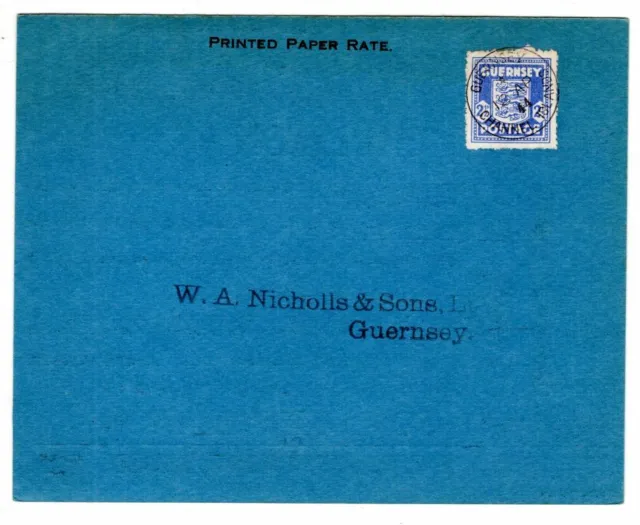 Kanalinseln Guernsey 3 schöner Brief (B5238