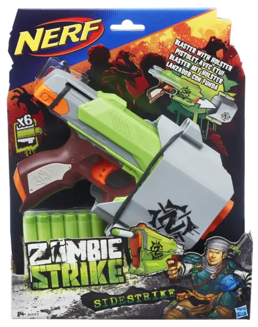 New Hasbro Nerf Zombie Sidestrike