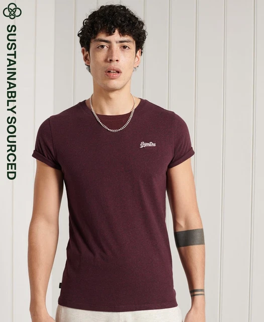 Superdry Mens Organic Cotton Vintage Embroidery T-Shirt Size S