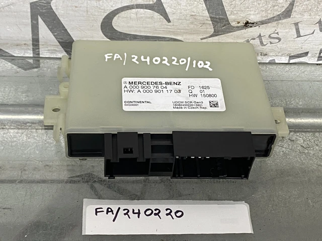 MERCEDES BENZ W213 E Class Adblue Control Module Ecu A0009007604 £50.00 ...