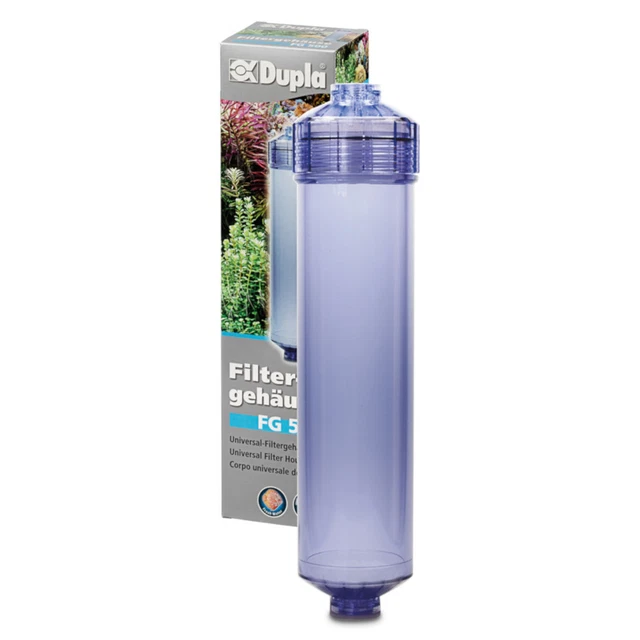 Carcasa vacía de filtro Dupla FG 500 - Carcasa de filtro para materiales de filtro de acuario