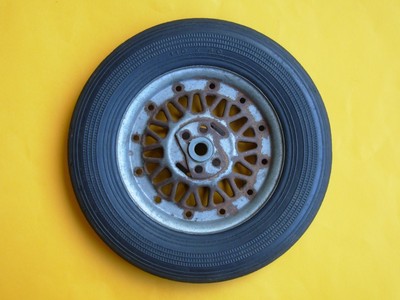 Biemme RUOTA PER TRICICLO AUTOMOBILINA GO KART A PEDALI VINTAGE ANNI 60 BIEMME GIORDANI 