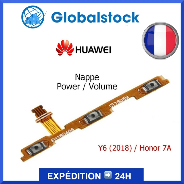 Nappe (ruban) De Connexion Bouton Power/Volume Et Home Pour Huawei Honor 7s - Pièce De Rechange Neuve