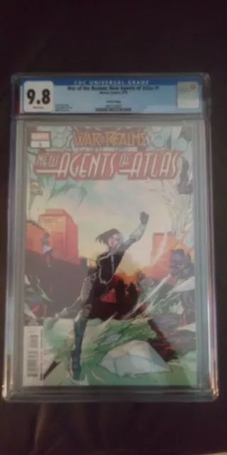 War of the Realms: New Agents of Atlas #1 3rd print CGC 9.8